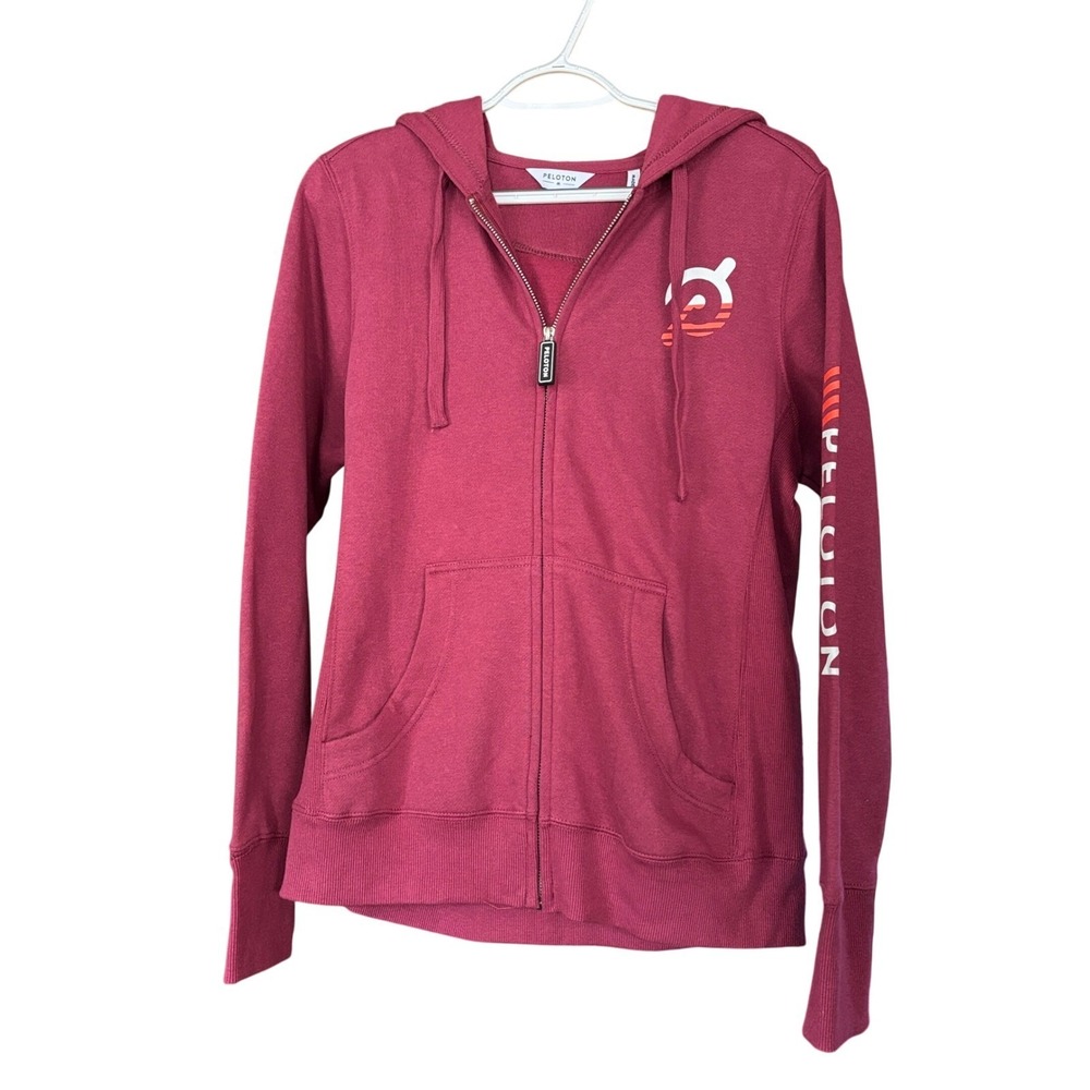 Peloton Women's size Medium Ultimate Fleece Full Zip Hoodie NEW Athleisure Fall